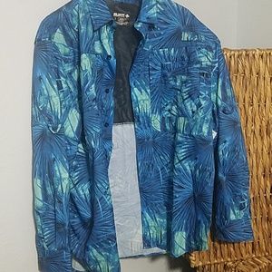 Reel Legends Hawaiin Sun/Fishing Shirt